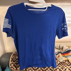 Blue Graphic women’s T-Shirt